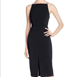 Keepsake open back black dress size xs